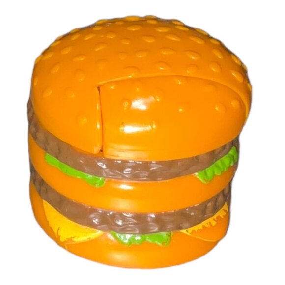 Vintage 1987 McDonalds Changeables Transforming Big Mac Toy Burger Robot - Picture 2 of 6